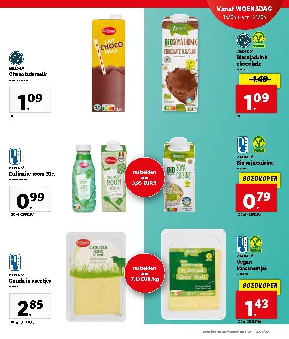 lidl belgium vegan